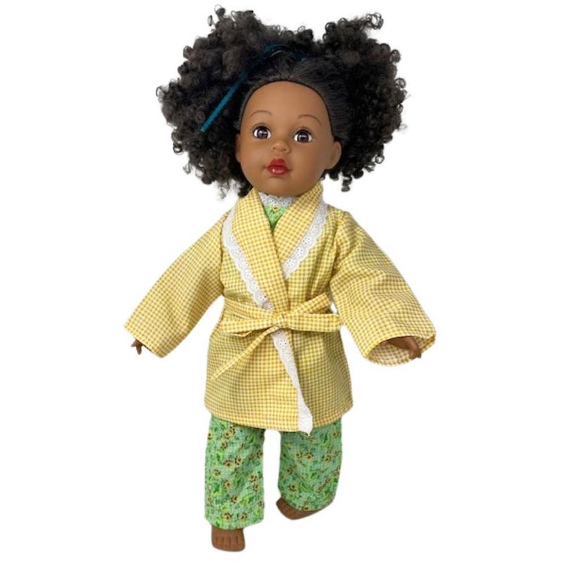 Doll Clothes Superstore Pajamas and Bathrobe For All 18 Inch Girl Dolls, 4 of 5