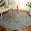 Braided BRA260  Machine Washable UV Resistant Stain Resistant Non-Shedding Hand Woven Indoor/Outdoor Rugs - Safavieh - 2 of 4