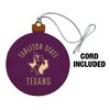 Tarleton State University Texans Wood Christmas Tree Holiday Ornament - 2 of 4