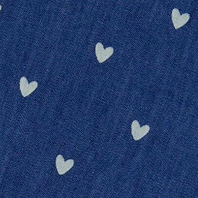 navy blue and white hearts