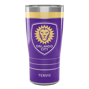 MLS Orlando City Sc 20oz MVP Stripe Stainless Steel Tumbler - 1 of 3