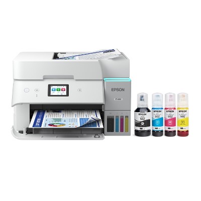 Epson EcoTank ET-4950 Wireless All-in-One Color Supertank Printer – White