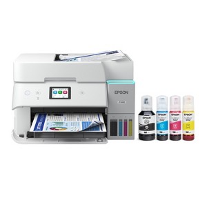 Epson EcoTank ET-4950 Wireless All-in-One Color Supertank Printer – White - 1 of 4