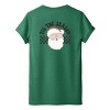 Simply Sage Market Tis The Season Santa Front And Back Short Sleeve Tee - 2 of 4