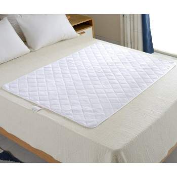 Cheer Collection Terry Rayon from Bamboo Large Waterproof Mattress Protector (34" x 52")