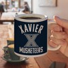 Xavier University Musketeers Logo Ceramic Coffee Mug Novelty Gift Mugs for Coffee Tea and Hot Drinks 11oz White - 4 of 4