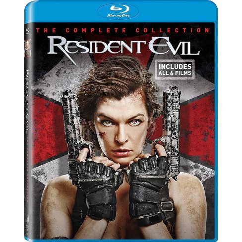 resident evil movie collection on dvd