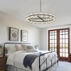 BAOURE 36 Inches Luxury Chandeliers, Black Crystal Chandelier Living Room Decorative Lights Simple Modern Dining Room LED Lighting,for Home Decor - 4 of 4