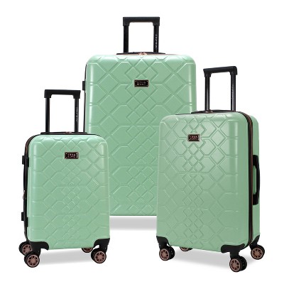 STELLA BLANC Sasha 3-Piece Hardside Expandable Spinner Luggage Set Luggage Sets