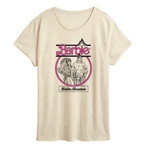 Women's - Barbie - Malibu Mountain Short Sleeve Graphic T-Shirt - 1 of 3
