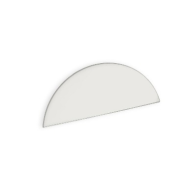 Azar Displays White Half Round Header Sign 5.5 X 13.5-inch 700037 : Target