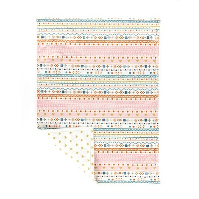 Lush Décor Plush Oversized Reversible Baby Blanket