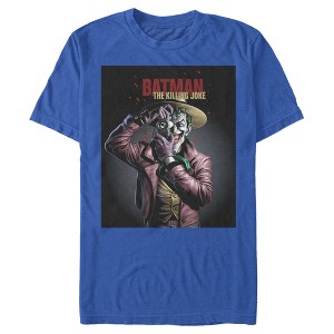 Men's Batman Joker Camera Poster T-Shirt - 1 of 4