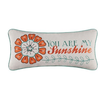 C&F Home My Sunshine Needlepoint Embroidered Pillow