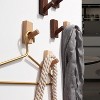 LunaLulinlk Original Wood Wall-Mounted Coat Hook – Heavy Duty, Multi-Functional for Home, Office, Living Room & Bathroom - 4 of 4