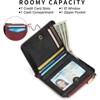 FATMOON Women's Wallets - RFID Blocking PU Leather Wallets for Women - Perfect for Travel, Everyday Carry | Secure Card Slots & Coin Pocket - 4 of 4