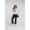 NCAA Ohio State Buckeyes Women's Cropped Hooded Sweatshirt - 3 of 4