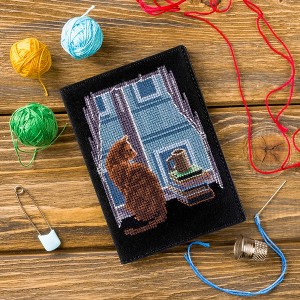 Wonderland Crafts Cross-stitch kit on artificial leather FLHL-047