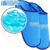 TruHealth Foot Ice Pack Slippers for Hot or Cold Therapy, Pain Relief for Feet, One Size - 3 of 4