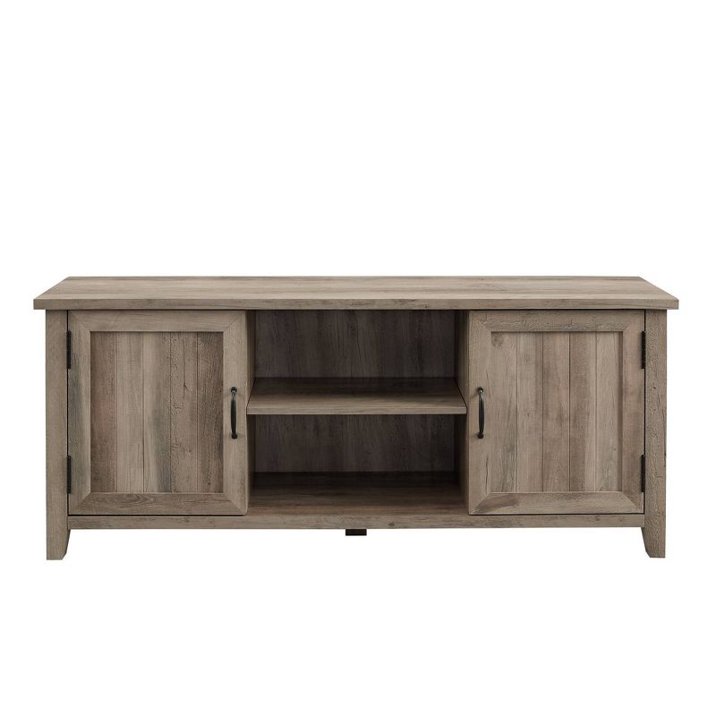 Modern Transitional TV Stand for TVs up to 65" - Saracina Home, 4 of 17