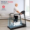 Redliro Walking Treadmill with Long Handrails for Seniors 300lbs 2.25HP Recovery Fitness Exercise Machine for Home - 3 of 4