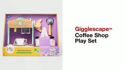Coffee Shop Play Set - Gigglescape™: Pretend Kitchen