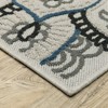 Oriental Weavers Torrey 072J1 Light Grey/ Blue Indoor/Outdoor Area Rug - 9'10" x 12'10" - 3 of 4