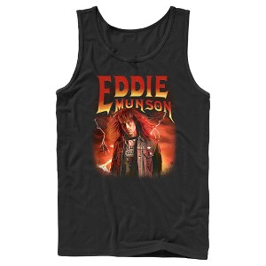 Men's Stranger Things Eddie Munson Metalhead Tank Top - 1 of 4