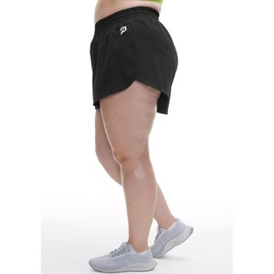 Peloton Women's High Rise 3" Run Short, Black - 1 of 4