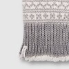 Isotoner Adult Fair Isle Mittens - 2 of 2
