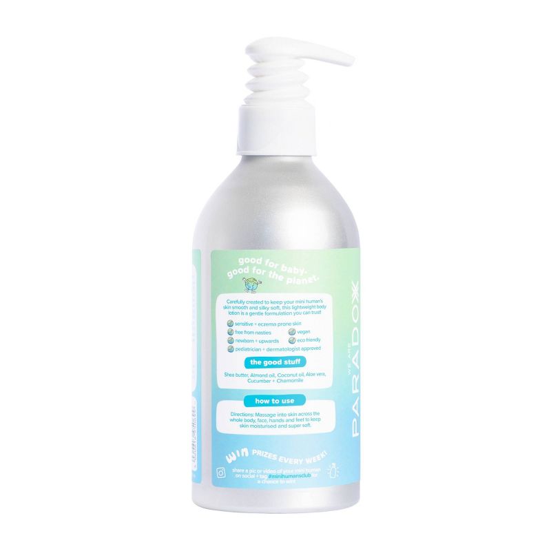 We Are Paradoxx Mini Humans Baby Body Lotion - Cucumber + Chamomile - 10 fl oz, 4 of 11