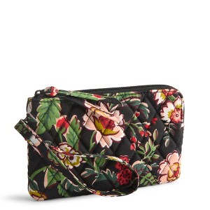 Vera Bradley Women's Outlet Cotton Essential Zip Wristlet - 1 of 3