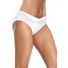 FIONECA Women Twist Bikini Bottom Moderate High Cut Bathing Suit Bottoms Ruched Swimsuit Bottom - 4 of 4