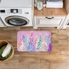 Stupell Industries Abstract Pastel Christmas Trees Printed Anti-Fatigue Floor Mat, design by Arlington Prints, 30"x18" - 4 of 4