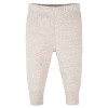 Onesies Brand Baby Neutral Pants, 4-pack, Heather Gray - image 4 of 4