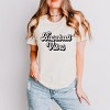 Simply Sage Market Women's Baseball Vibes Cursive Short Sleeve Graphic Tee - 2 of 4