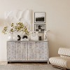 NicBex 4 Door Sideboard Buffet Cabinet Farmhouse Wooden Storage Cabinet for Kitchen - 4 of 4