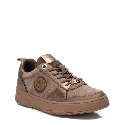 Женские кроссовки Carmela Women's Luxury Leather Casual Sneakers 161808 TAUPE 7 — фото 2
