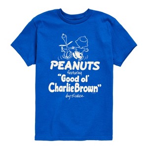 Boys' - Peanuts - Good ol' Charlie Brown Short Sleeve Graphic T-Shirt - 1 of 4