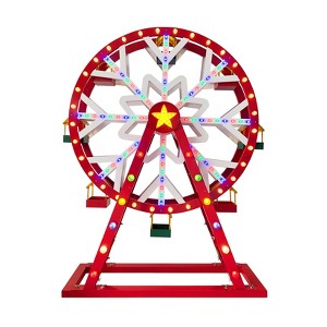 5.5 ft. Outdoor Animated Ferris Wheel - 1 of 3