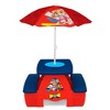 Delta Children PAW Patrol Kids Activity Picnic Table with Umbrella - 4 of 4