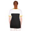 MLB Pittsburgh Pirates Women's Bi-Blend Ringer T-Shirt - 3 of 4