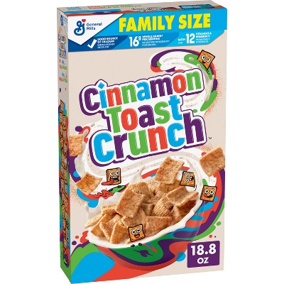 General Mills Family Size Cinnamon Toast Crunch Cereal - 18.8oz