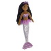 Aurora Sea Sparkles Sea Shimmers 18" Sophia Mermaid Purple Stuffed Doll - 3 of 4