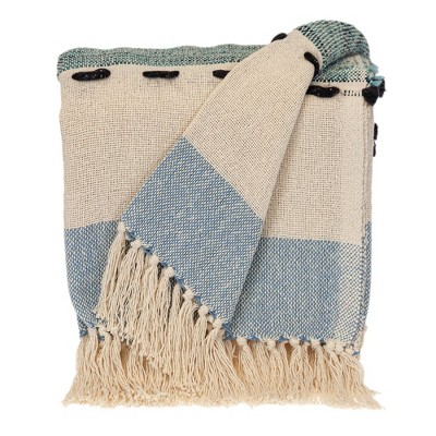 Parkland Collection,Transitional Vereigated Rectangle Throw