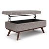 NicBex 42.1" Storage Bench Rectangle Lift Top Coffee Table Storage Ottoman for Bedroom, Living Room - 3 of 4