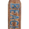 Olivia & May 47"x6" Wood Paddle Beach House Sign Wall Decor with Blue Accents and Rope Detail Brown: Nautical Canoe Decor - 3 of 4