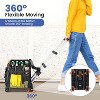 Extra Large Rolling Cleaning Caddy with 360掳 Swivel Wheels, Detachable Trolley Bag with Dust-Proof Lid - 3 of 4
