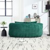 SKRAN Bean Bag sofa Lazy Sofa Lounger  Bean Bag Chair Couch for Adults and Kids, Indoor & Outdoor, Accent Floor Soft Lounge Chair (Emerald ) - 2 of 4