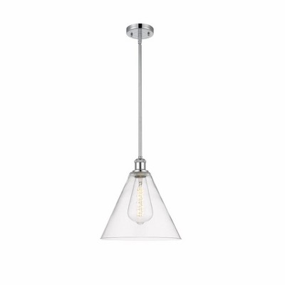 Berkshire - 1 Light Mini Pendant In Industrial Style-12.75 Inches Tall and 12 Inches Wide